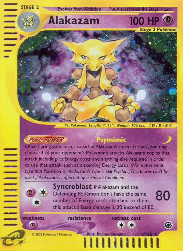 Alakazam — Expedition — Pokemon