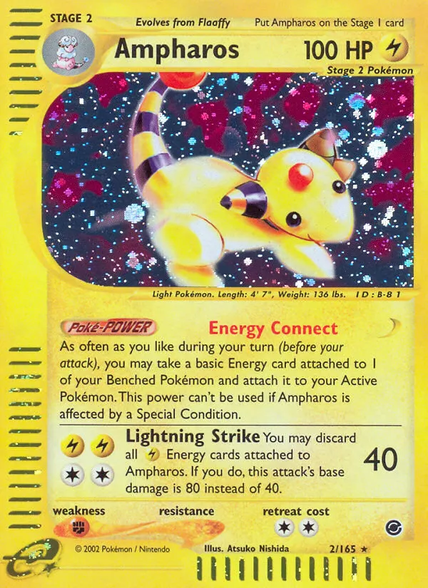 Ampharos — Expedition — Pokemon