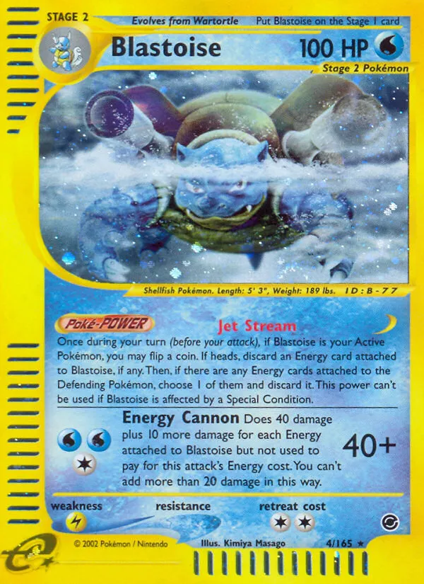 Blastoise — Expedition — Pokemon