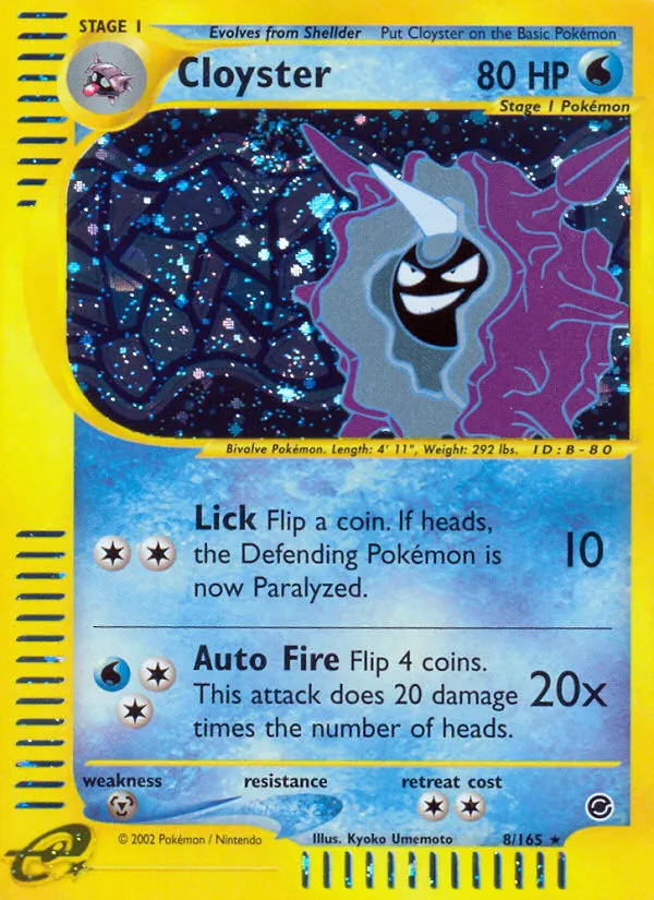 Cloyster — Expedition — Pokemon