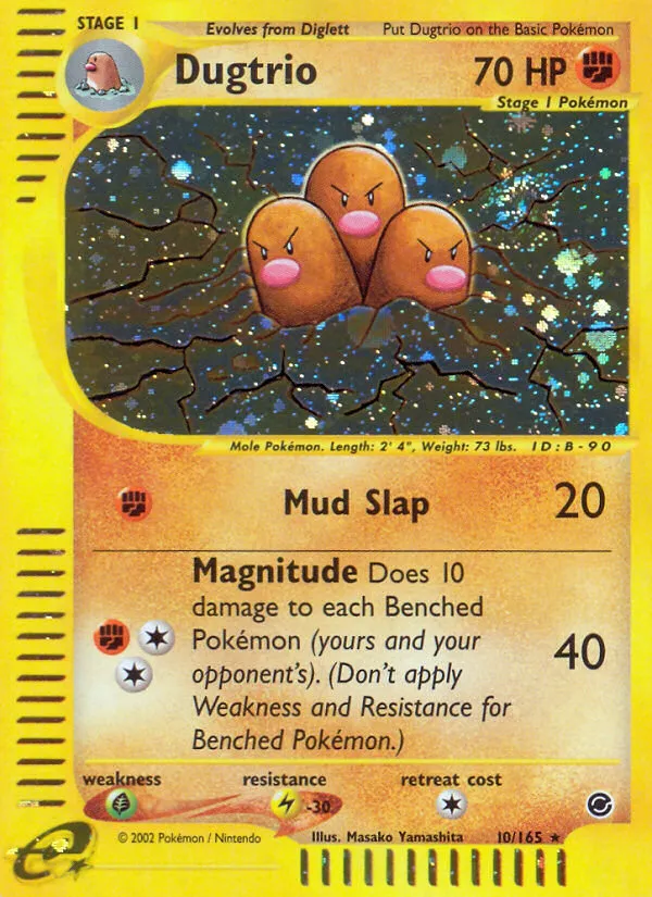 Dugtrio — Expedition — Pokemon
