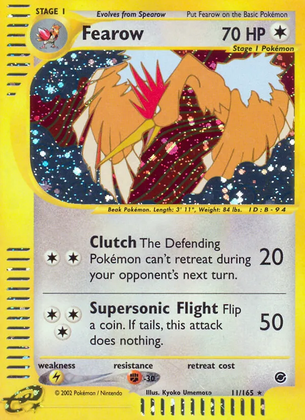 Fearow — Expedition — Pokemon