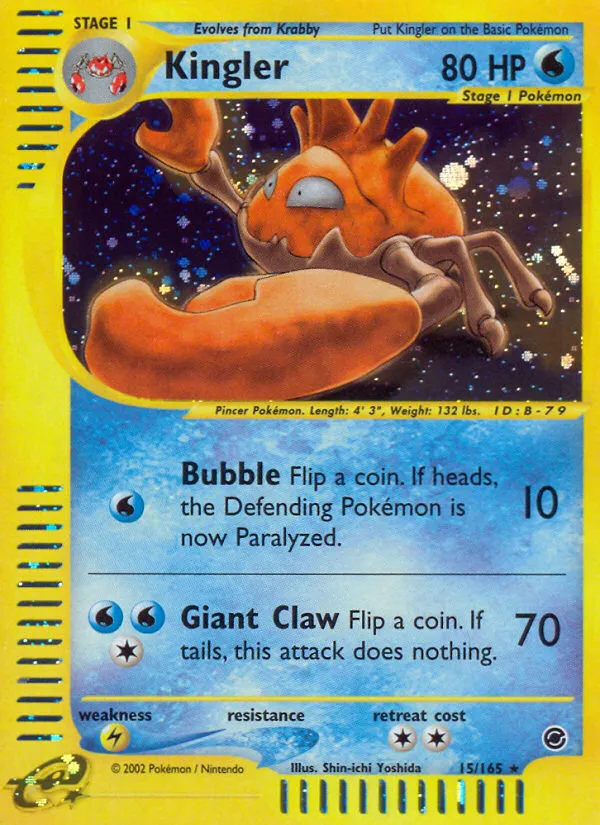Kingler — Expedition — Pokemon