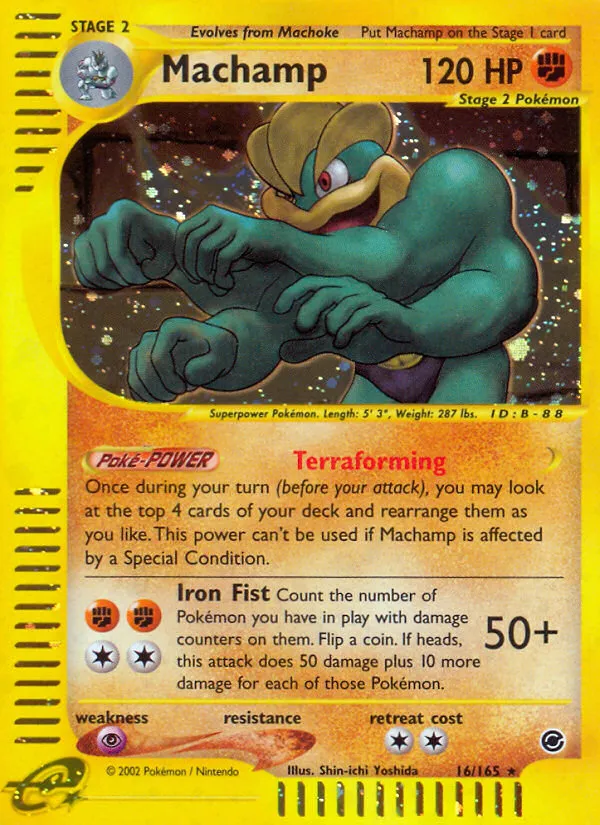 Machamp — Expedition — Pokemon