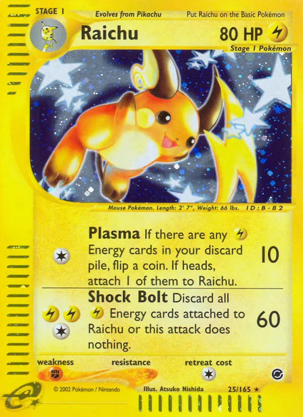 Raichu — Expedition — Pokemon