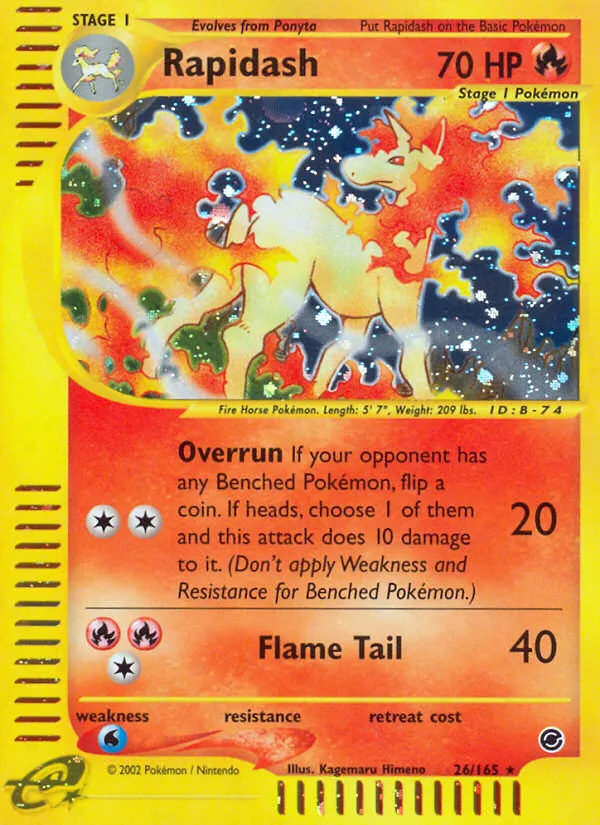 Rapidash — Expedition — Pokemon