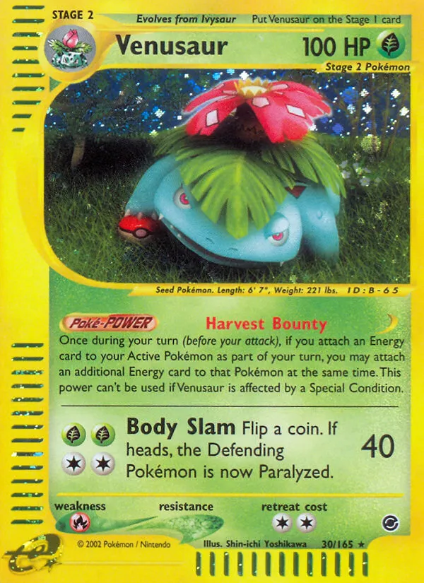 Venusaur — Expedition — Pokemon