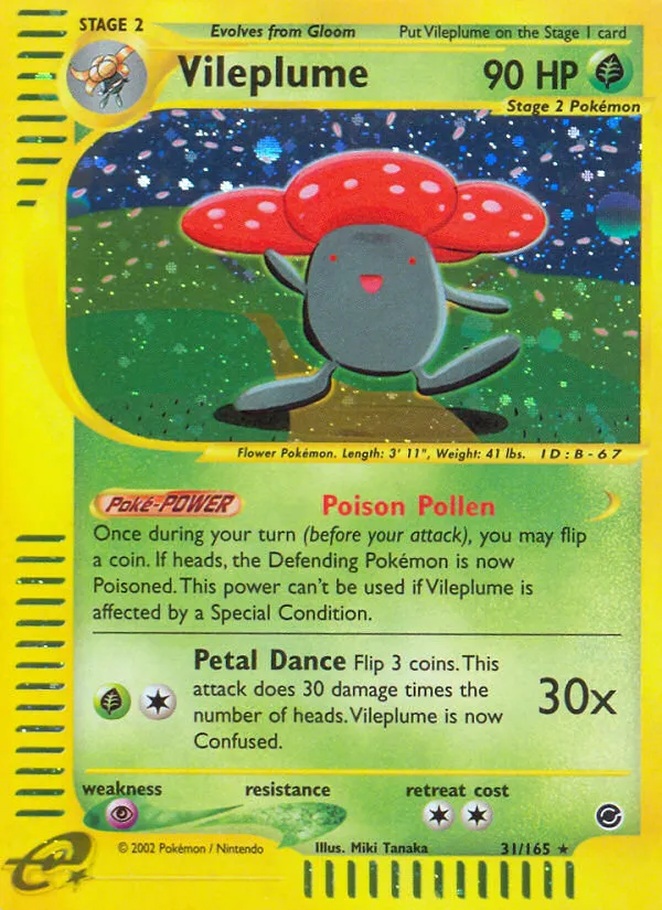 Vileplume — Expedition — Pokemon
