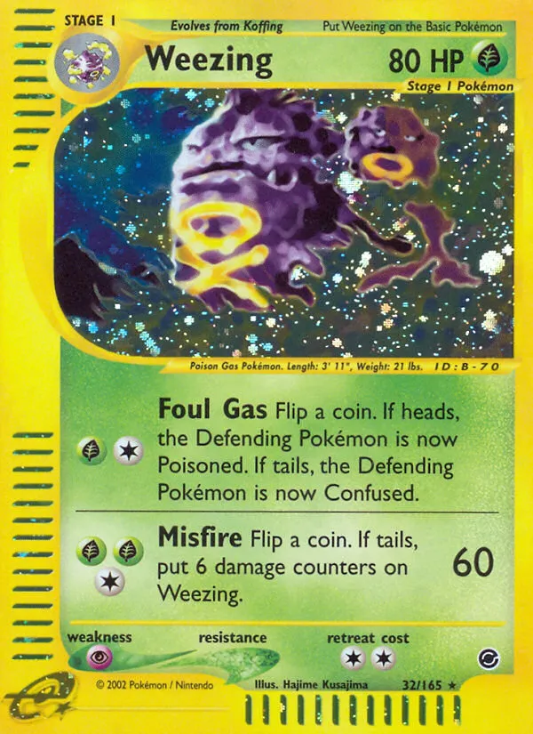 Weezing — Expedition — Pokemon