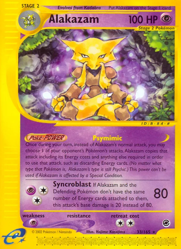 Alakazam — Expedition — Pokémon