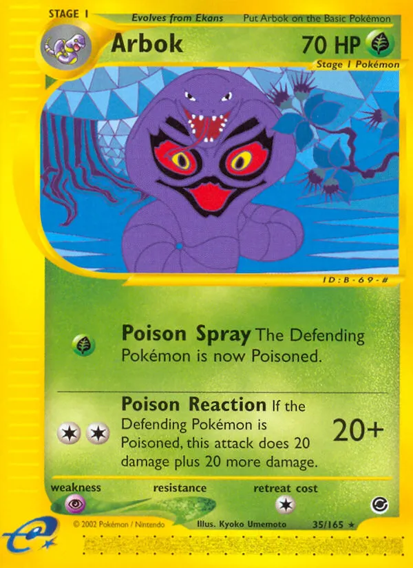 Arbok — Expedition — Pokémon