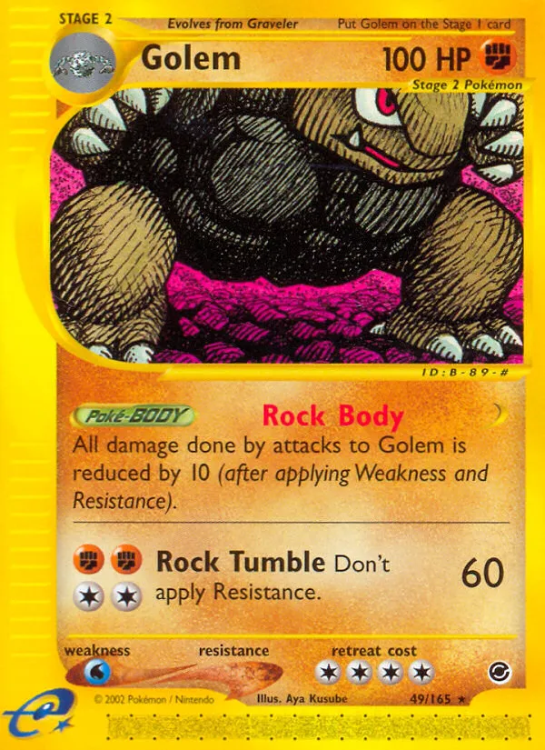 Golem — Expedition — Pokemon