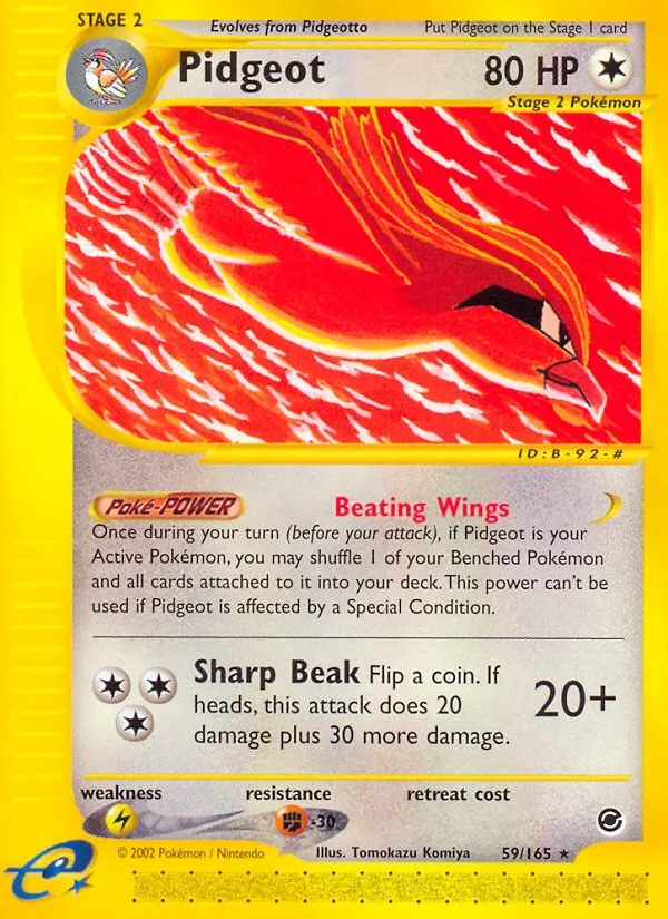 Pidgeot — Expedition — Pokemon