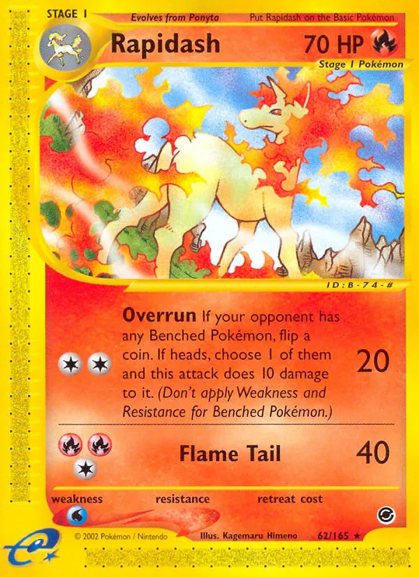 Rapidash — Expedition — Pokémon