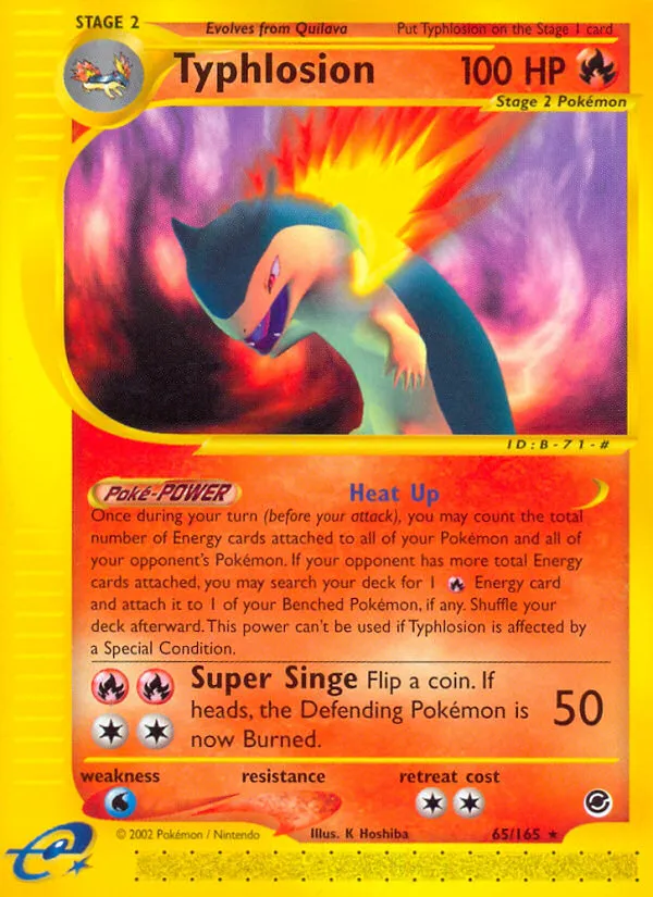 Typhlosion — Expedition — Pokemon