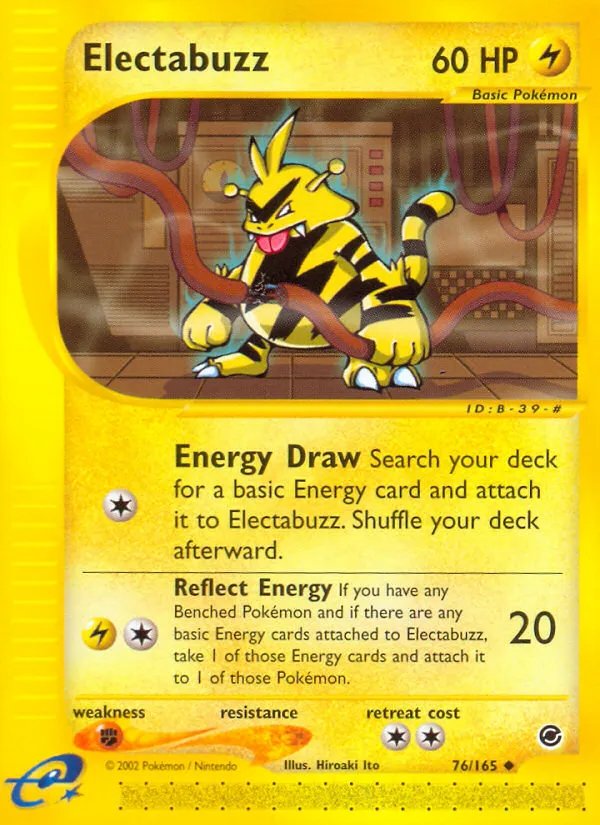 Electabuzz — Expedition — Pokemon