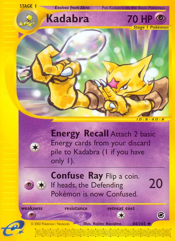 Kadabra — Expedition — Pokémon