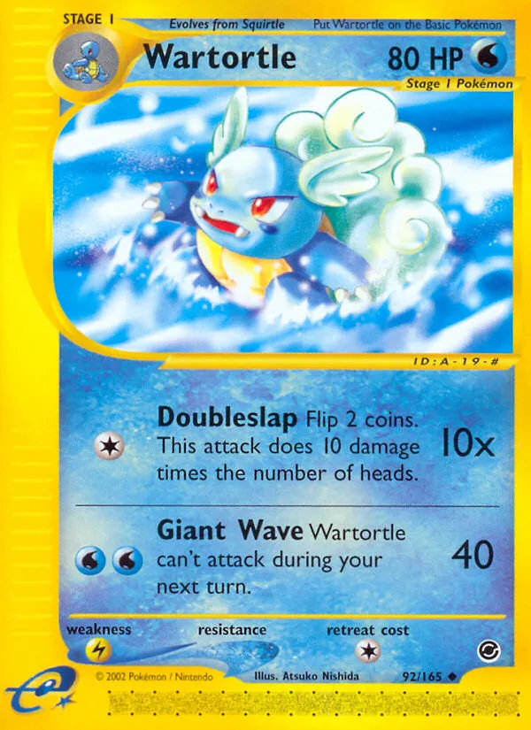 Wartortle — Expedition — Pokemon