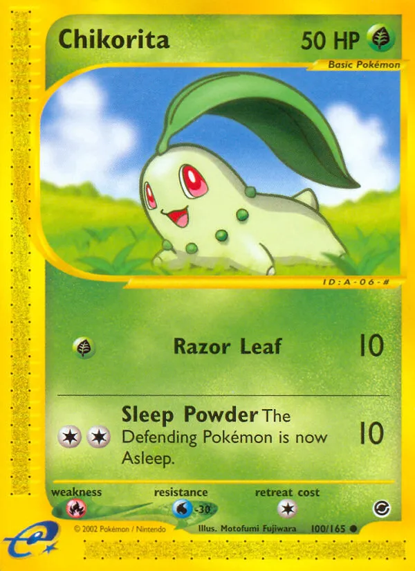 Chikorita — Expedition — Pokémon