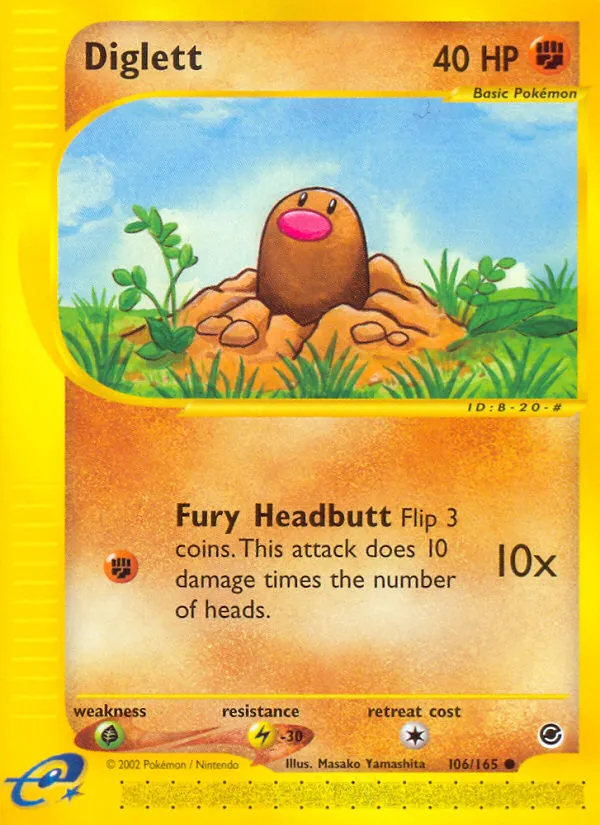 Diglett — Expedition — Pokémon