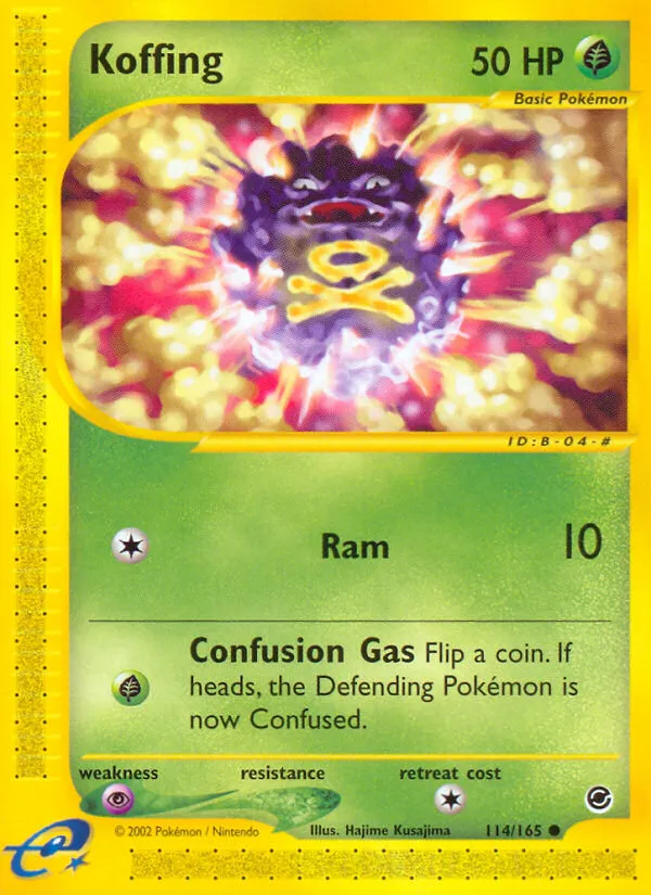Koffing — Expedition — Pokémon