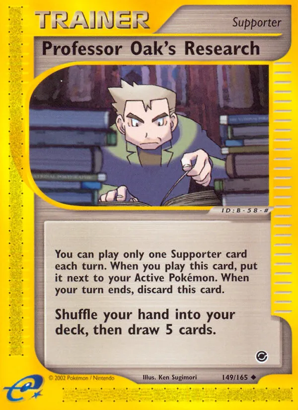 Recherches du professeur Chen — Expedition — Pokémon