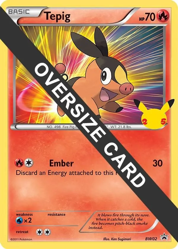Tepig — First Partner Pack — Pokémon