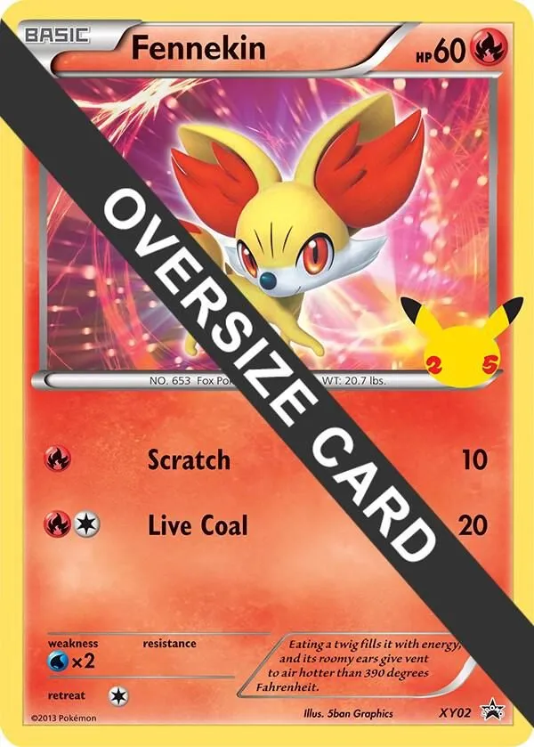 Fennekin — First Partner Pack — Pokemon