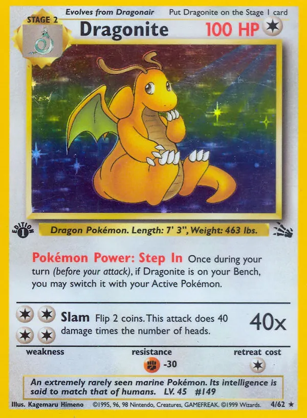 Dracolosse — Fossil — Pokémon