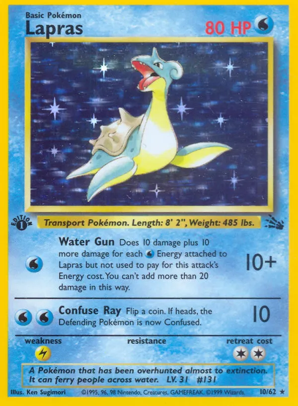 Lapras — Fossil — Pokémon