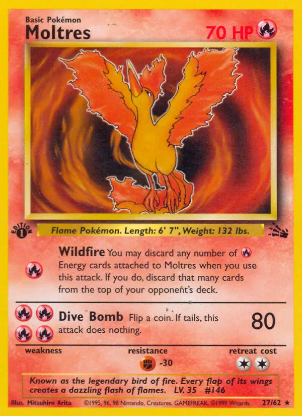 Sulfura — Fossil — Pokémon