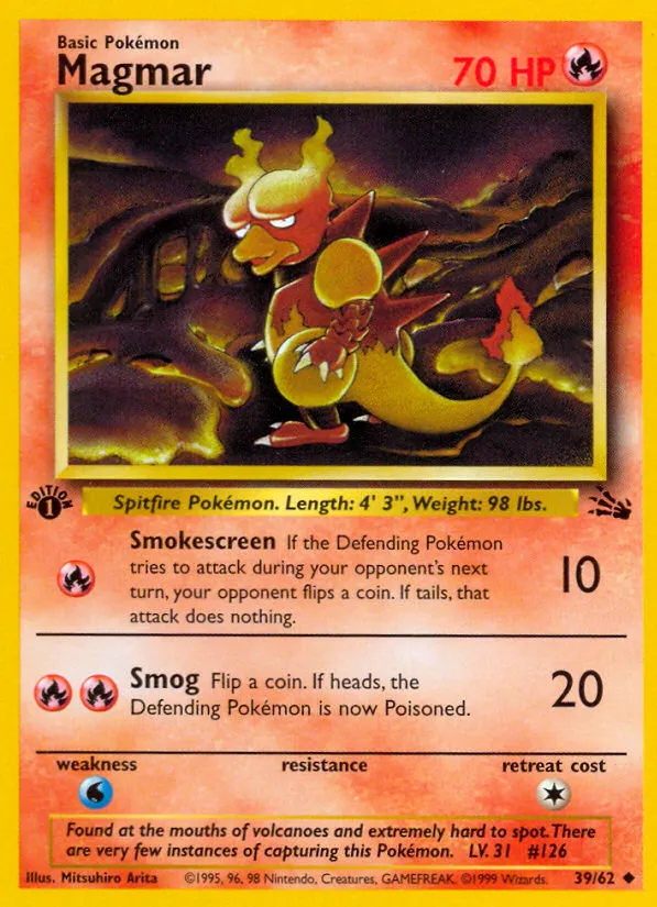 Magmar — Fossil — Pokemon