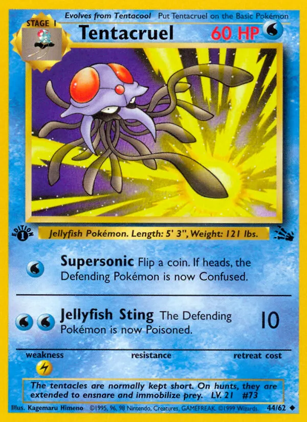 Tentacruel — Fossil — Pokémon