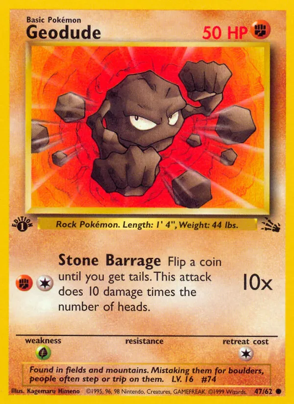 Racaillou — Fossil — Pokémon