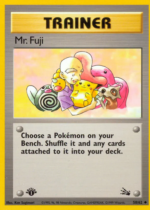 Mr. Fuji — Fossil — Pokémon