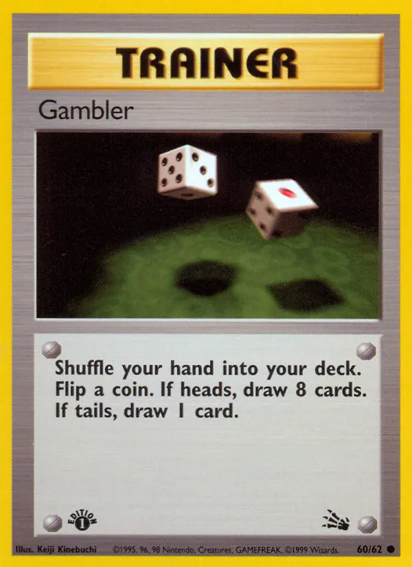 Gambler — Fossil — Pokémon