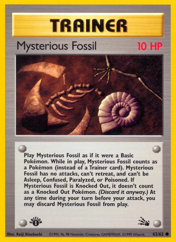 Mystérieux Fossile — Fossil — Pokémon