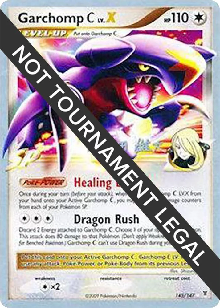 Garchomp C LV.X — World Championship Decks — Pokemon