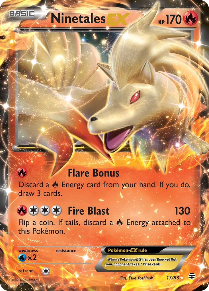 Ninetales EX — Generations — Pokemon