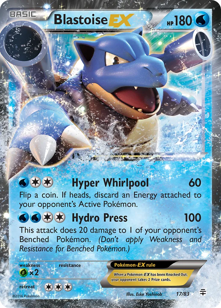 Blastoise EX — Generations — Pokemon