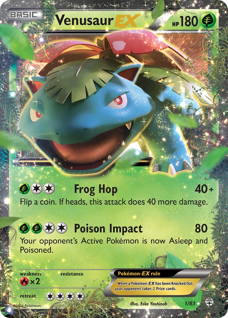 Venusaur EX — Generations — Pokemon