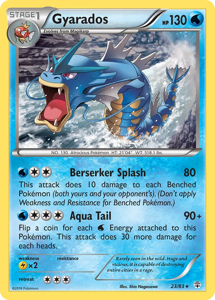 Léviator — Generations — Pokémon