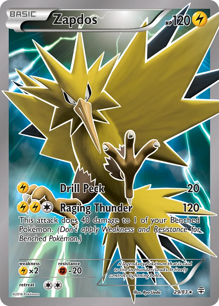 Zapdos — Generations — Pokémon