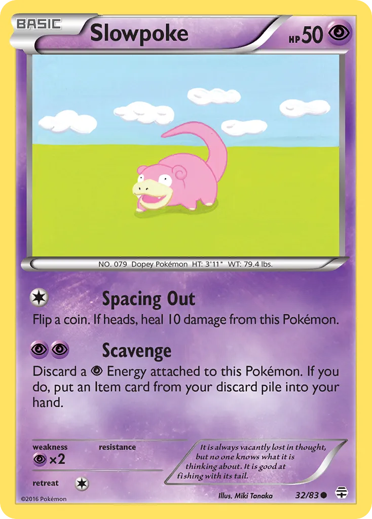 Slowpoke — Generations — Pokémon