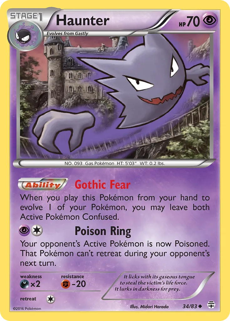 Haunter — Generations — Pokémon