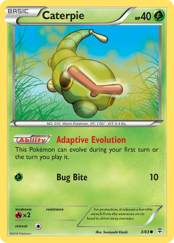 Caterpie — Generations — Pokémon