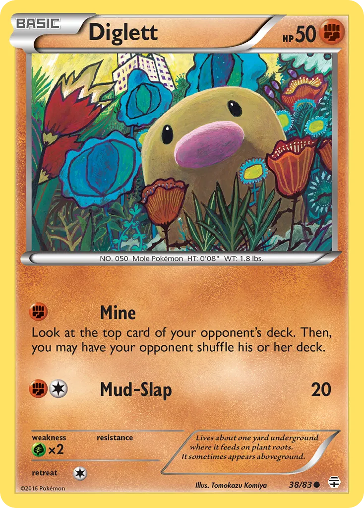 Diglett — Generations — Pokémon