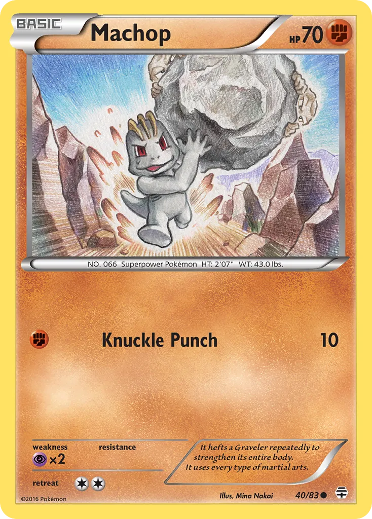 Machop — Generations — Pokemon