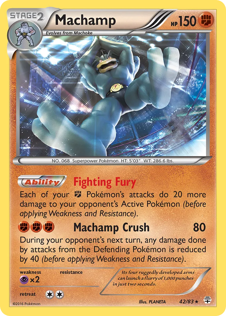 Machamp — Generations — Pokemon