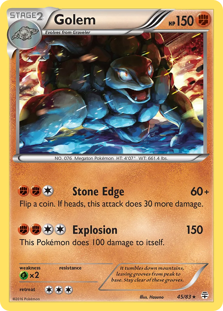 Golem — Generations — Pokemon